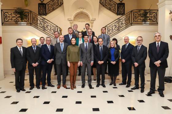 Urtubey se reunió hoy con embajadores de países de la Unión Europea