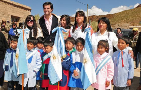 Urtubey visitó San Antonio de los Cobres e inauguró distintas obras de infraestructura.