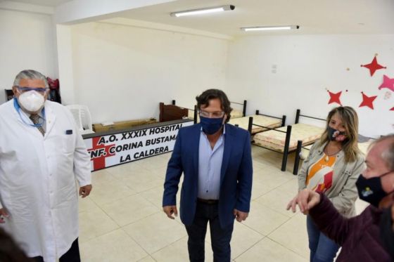 En Vaqueros el Gobernador supervisó el operativo DETECTAR