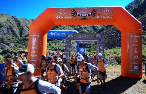 El Raid de los Andes pasó por suelo salteño.