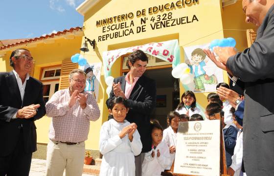 El Gobierno refaccionó el edificio de una escuela rural de Campo Quijano.