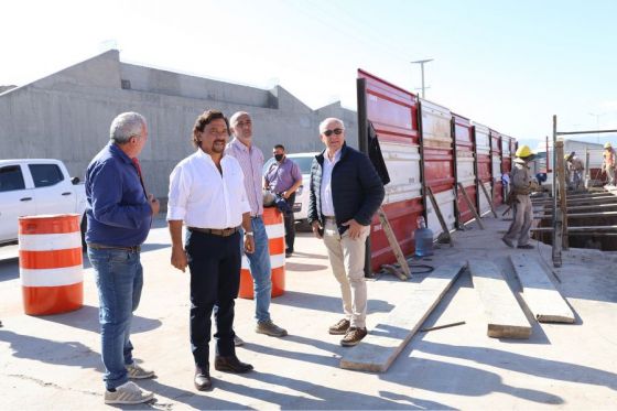 El gobernador Sáenz supervisó el avance de obras de la Circunvalación Noroeste