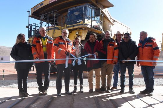 Mina Lindero: Sáenz y autoridades de Mansfield Minera inauguraron la primera operación aurífera de Salta