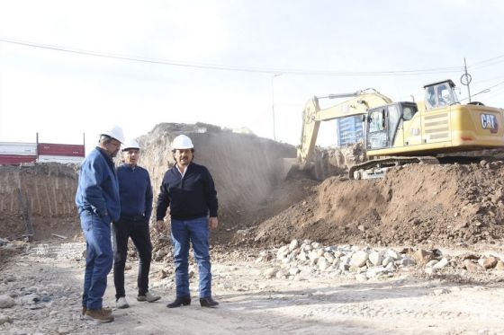 Circunvalación Noroeste: Sáenz recorrió íntegramente la obra