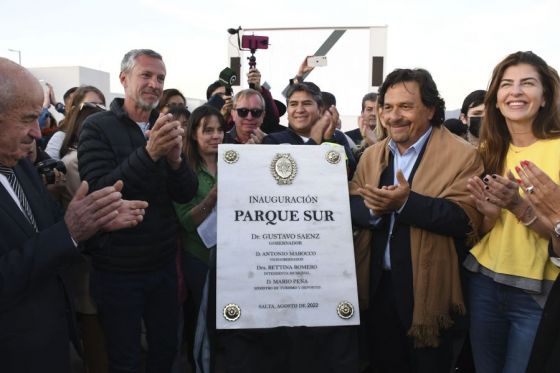 Sáenz inauguró el Parque Sur: Miles de salteños compartieron esta jornada de fiesta para la ciudad Gobernación Noticias de Salta Gobierno 22/08/2022 06:00