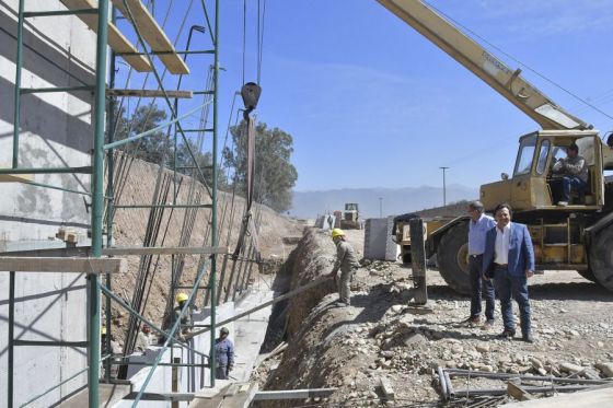 El Gobernador supervisó el avance de obras de la Circunvalación Noroeste