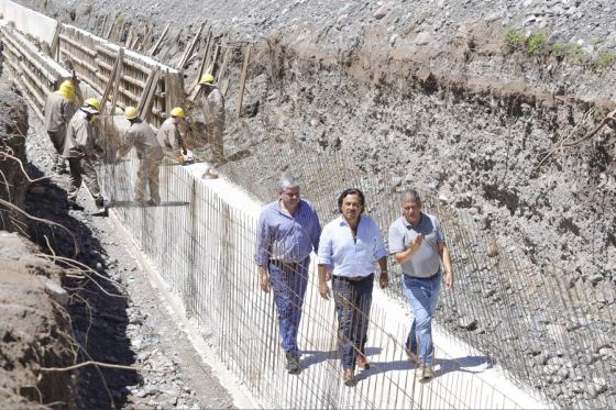 Sáenz supervisó en Rosario de Lerma la ejecución de 119 viviendas y obras urbanas para más de 1600 familias