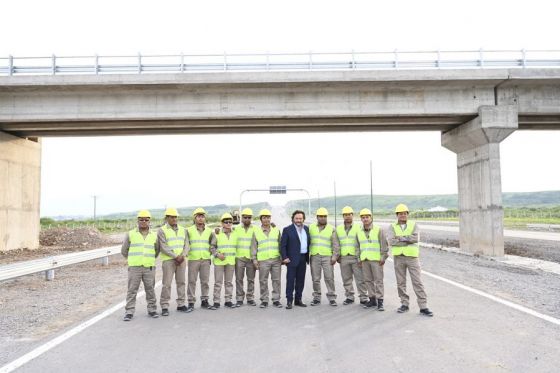 Sáenz inauguró la circunvalación noroeste, la obra más importante de los últimos 20 años