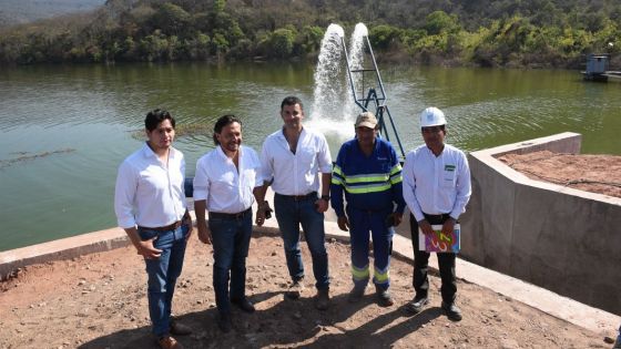 La gestión Sáenz finalizó con fondos propios la obra civil del alteo en dique El Limón, departamento San Martín