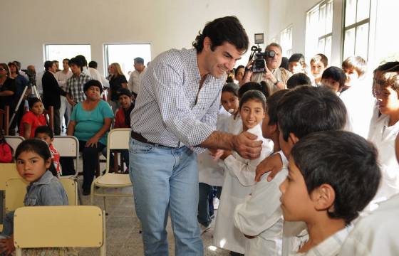 Urtubey inauguró el primer salón de usos múltiples de San José de Orquera.