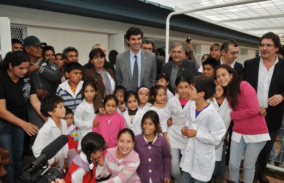 Nuevo edificio para el nivel inicial de una escuela de General Pizarro.