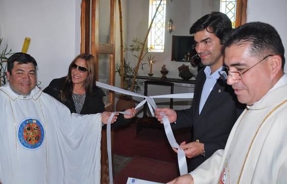 Urtubey inauguró obras de la Capilla Nuestra Señora de las Nieves en Metán