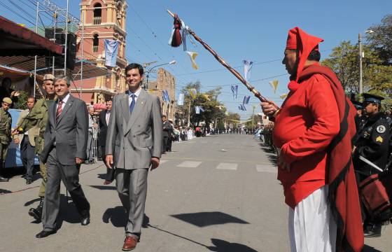 Urtubey compartió con el pueblo de General Güemes las fiestas patronales.