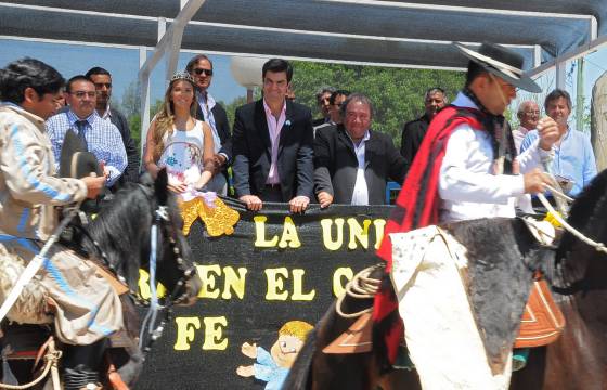 El gobernador Urtubey encabezó los festejos patronales de Urundel