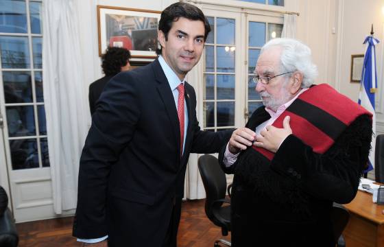 Urtubey marcó el lugar estratégico de Salta en una disertación en el Instituto Manuel Dorrego