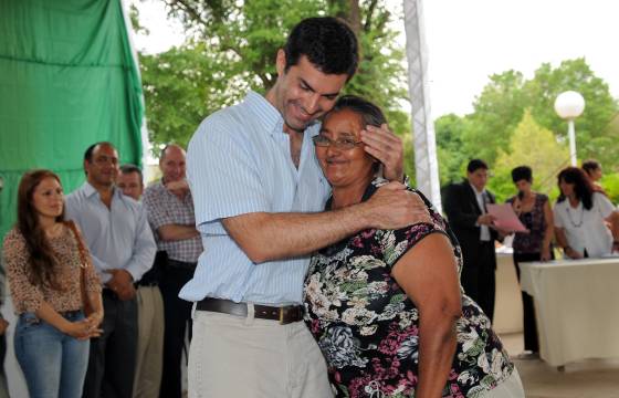 Más de cien familias de General Ballivián tienen la titularidad de sus terrenos.