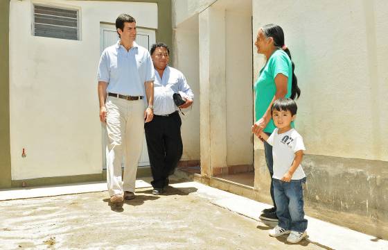 El gobernador Urtubey recorrió obras en Animaná