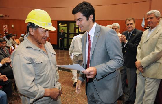 Mil obreros de la construcción de Salta certificaron sus competencias laborales.