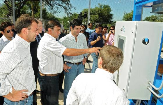 Comenzó la prueba en la planta de biogás de la ciudad de Salta.