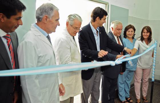 El nuevo angiógrafo brindará un servicio de última generación en el hospital San Bernardo.