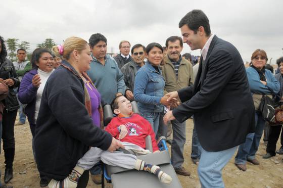 Entrega de viviendas en Orán