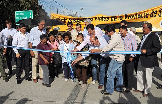 Urtubey inauguró en Rosario de Lerma la repavimentación de la Ruta Provincial 36