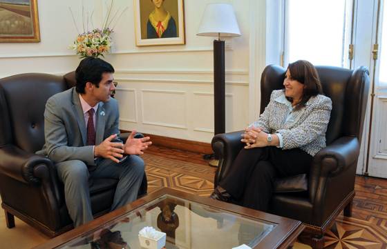 Urtubey se reunió con la intendenta de Rosario de Santa Fe, Mónica Fein