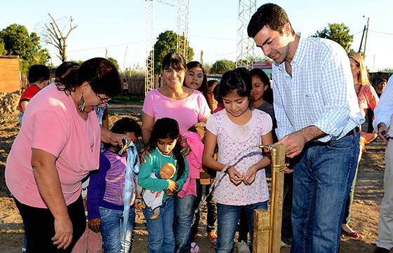 “La única forma de vivir en paz es con civismo”, dijo Urtubey al inaugurar obras en Orán