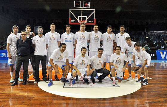 La selección argentina de básquet se sumó en Salta a 