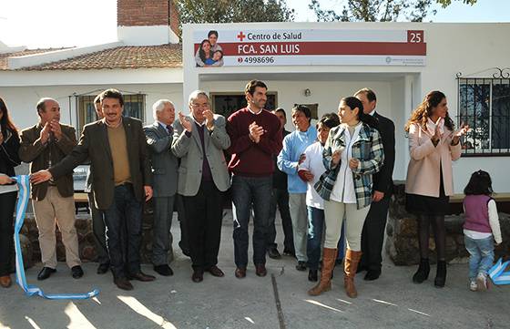 El Gobierno inauguró la ampliación del Centro de Salud N° 25 de San Luis y entregó equipamiento