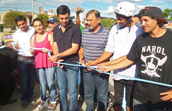 En el predio del Delmi se inauguró el primer bike park del noroeste argentino.