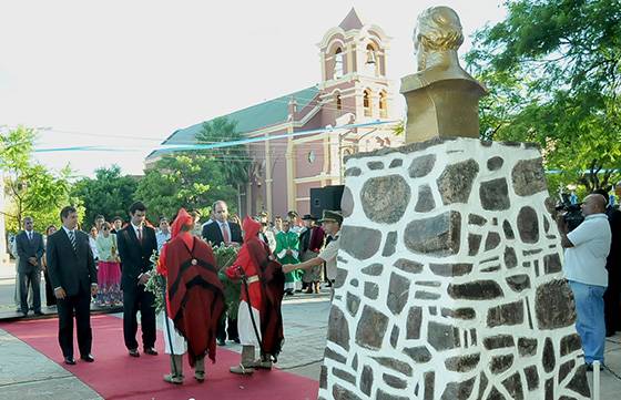 Urtubey y vecinos de General Güemes recordaron el natalicio del héroe gaucho salteño