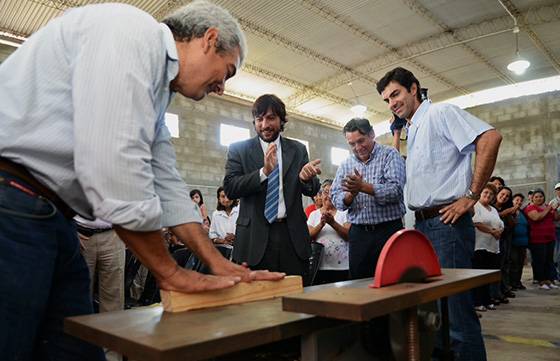 En El Tala se inauguró la primera fábrica social para el departamento La Candelaria