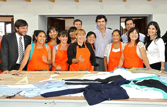 En Guachipas se inauguró una fábrica social con orientación textil