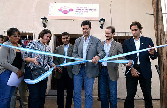 Urtubey inauguró en Cafayate el primer Centro de Emprendedores que tendrá Salta