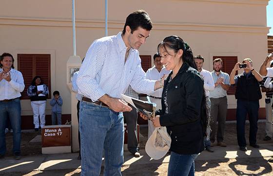 En Molinos hay nuevas 30 familias propietarias que mejoraron su calidad de vida