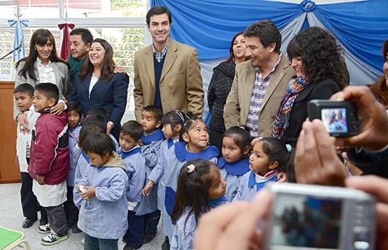 En el Día de los jardines de Infantes, Urtubey inauguró en Rosario de Lerma una nueva sala de nivel inicial