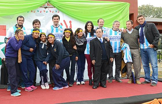 Urtubey participó en una jornada recreativa y deportiva de lucha contra el trabajo infantil