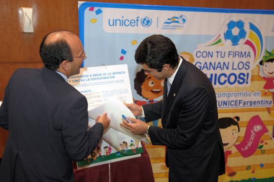 Convenio con UNICEF