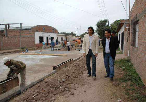 Funcionarios recorrieron obras en el sur de la provincia