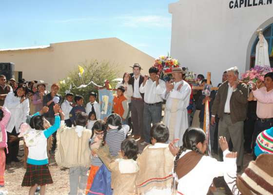 Urtubey compartió en paraje Piul la fiesta patronal en honor a la virgen de Fátima 