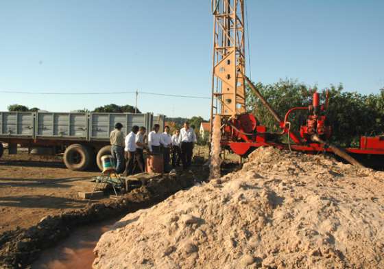 Verificaron  obras en Hipólito Yrigoyen