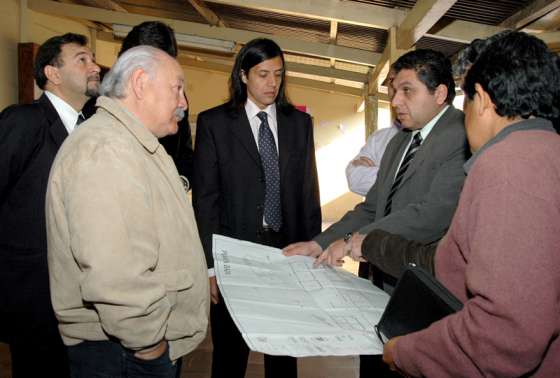 Inspeccionaron obras de construcción y refacción de escuelas 