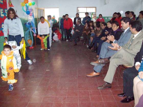 Los jardineritos de Villa las Rosas festejaron su día 