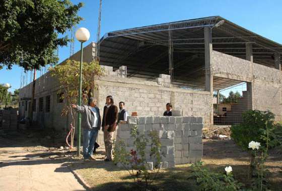 El Gobierno verificó el avance de obras en Campo Santo