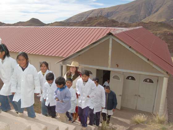 Donaciones para la escuela de Cerro Negro del Tirao