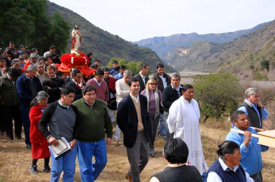 El gobernador Urtubey asistió a la fiesta patronal de Agua Negra