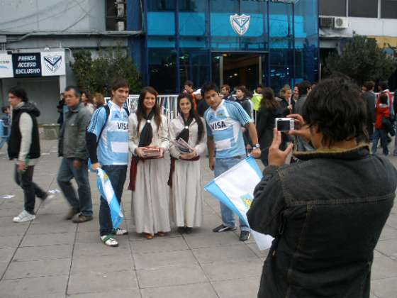 Salta se promocionó en el partido de Los Pumas vs. Barbarians