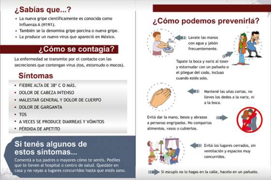 Preguntas más frecuentes sobre la Gripe A (H1N1) 