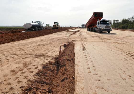 Avanza la construcción de la autopista Pichanal - Orán 